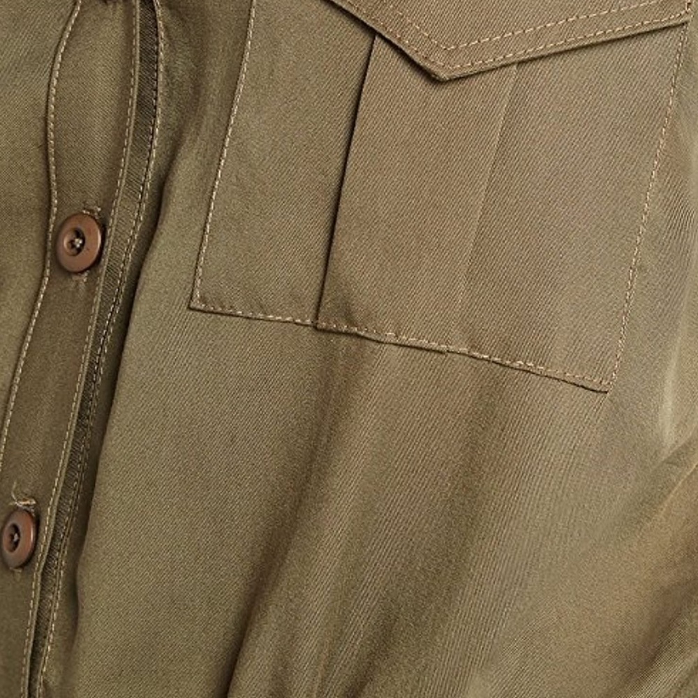 NWOT BCBGeneration Utility Long Sleeve Jumpsuit - Picture 3 of 5